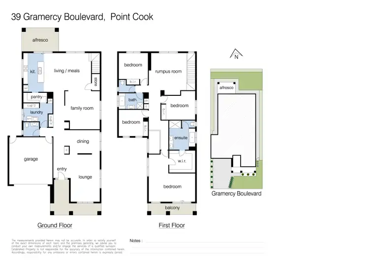 Floorplan of Homely house listing, 39 Gramercy Boulevard, Point Cook VIC 3030