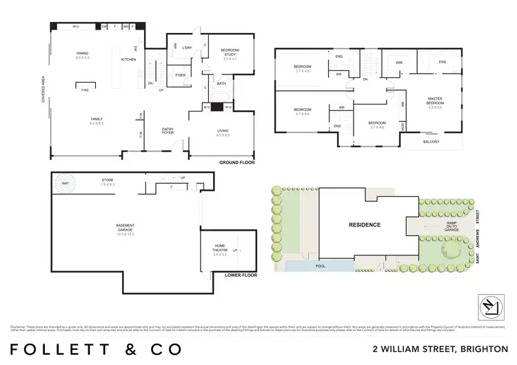 Floorplan of Homely house listing, 2 William Street, Brighton VIC 3186