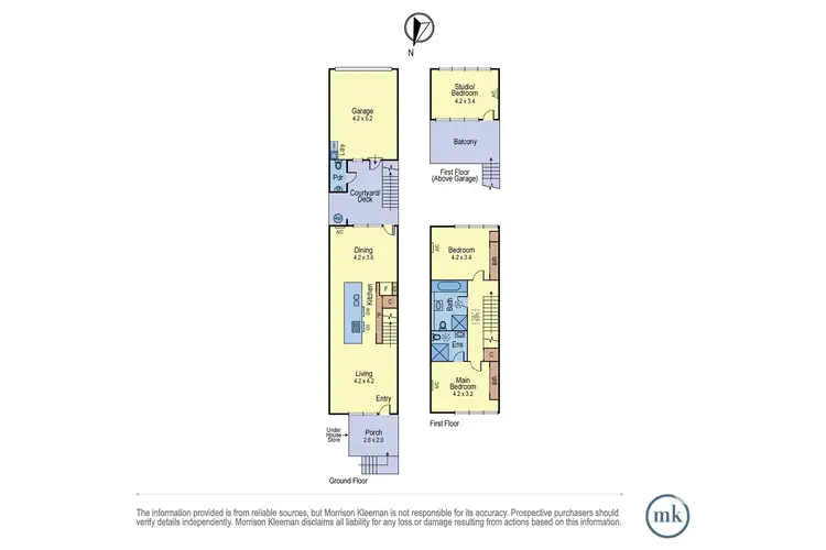 Floorplan of Homely townhouse listing, 22/64 Bridge Street, Eltham VIC 3095