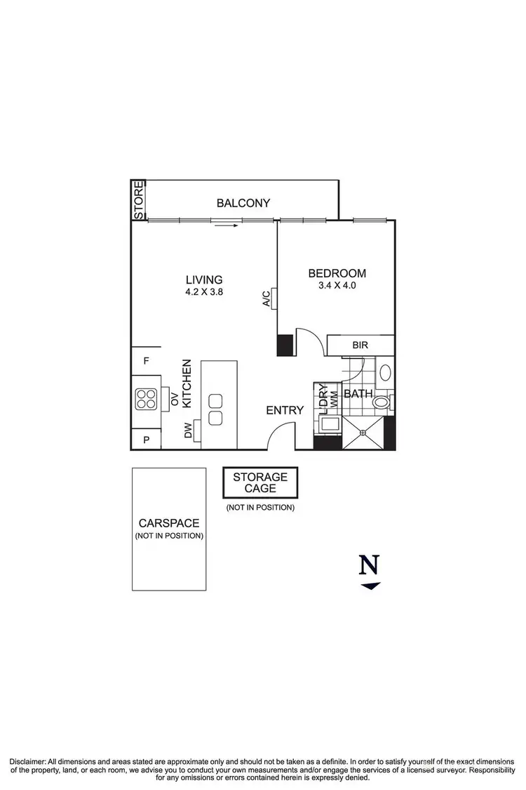 Floorplan of Homely apartment listing, 204/3 Red Hill Terrace, Doncaster East VIC 3109