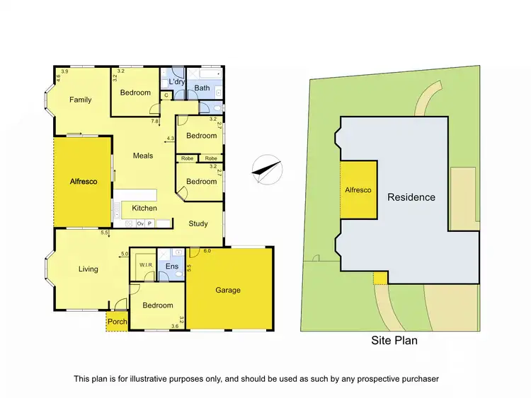 Floorplan of Homely house listing, 1 The Grange, Yallambie VIC 3085