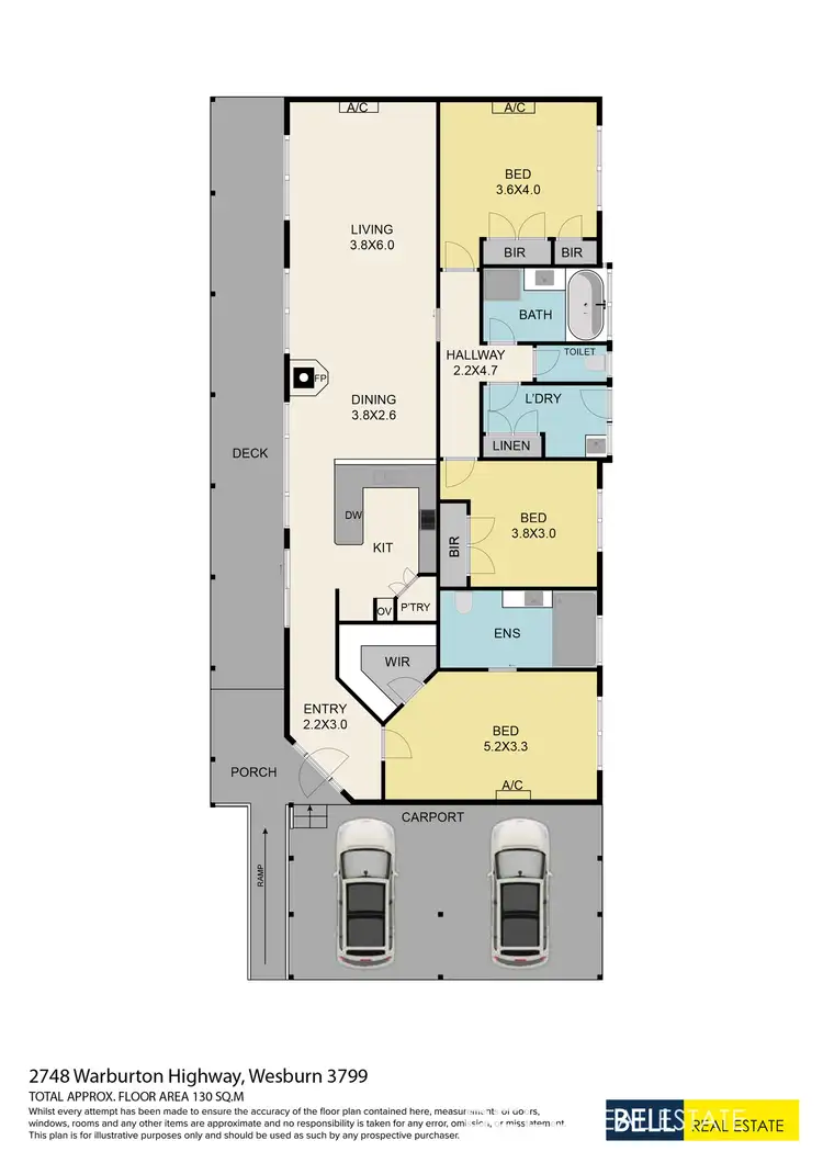 Floorplan of Homely house listing, 2748 Warburton Highway, Wesburn VIC 3799