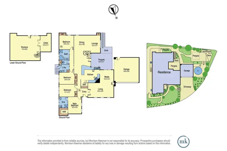 Floorplan of Homely house listing, 17 Lydford Court, Diamond Creek VIC 3089