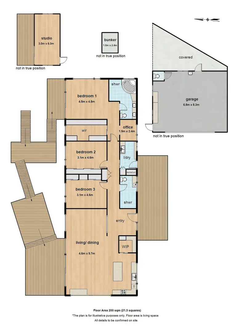 Floorplan of Homely house listing, 33 Gleghorn Road, Kallista VIC 3791