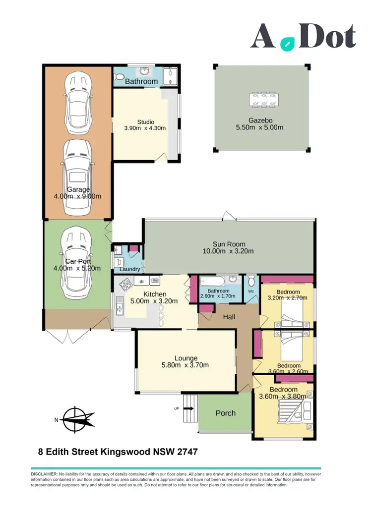 Floorplan of Homely house listing, 8 Edith Street, Kingswood NSW 2747