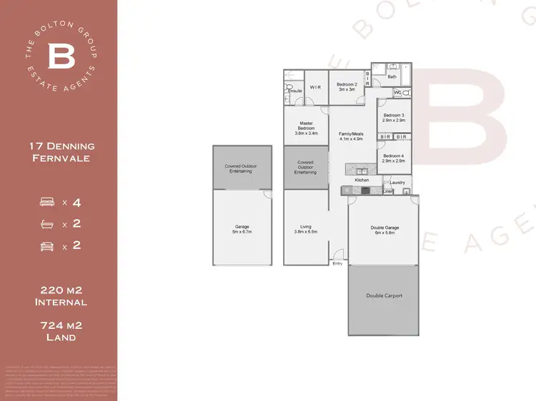 Floorplan of Homely house listing, 17 Denning Street, Fernvale QLD 4306