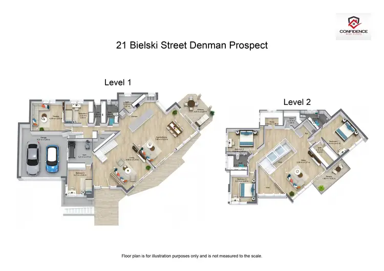 Floorplan of Homely house listing, 21 Bielski Street, Denman Prospect ACT 2611