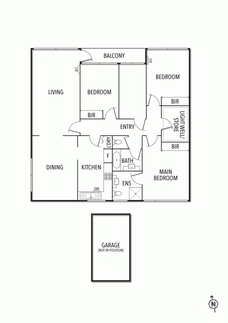 Floorplan of Homely apartment listing, 8/169 Hotham Street, Balaclava VIC 3183