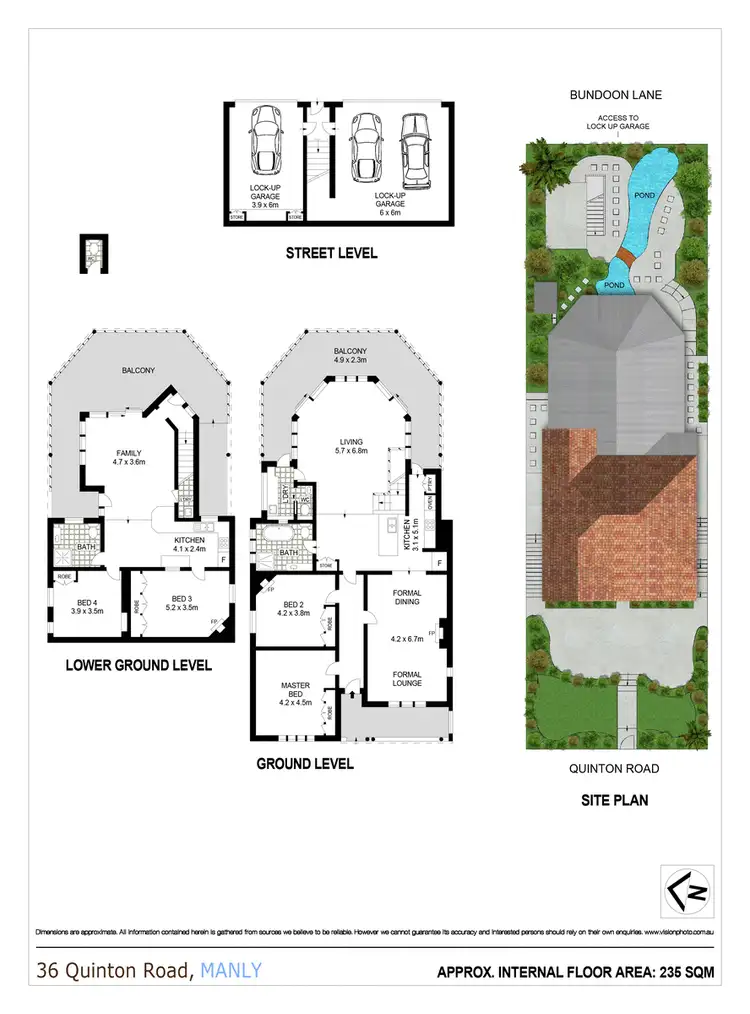 Floorplan of Homely house listing, 36 Quinton Road, Manly NSW 2095