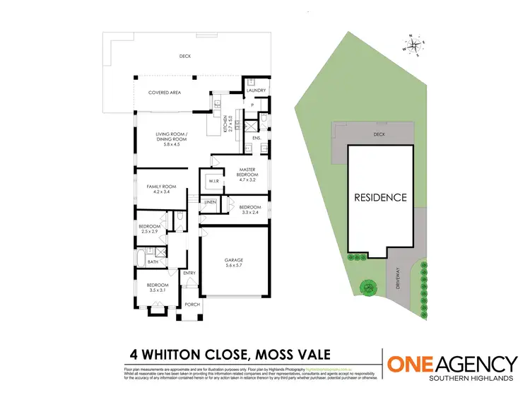 Floorplan of Homely house listing, 4 Whitton Close, Moss Vale NSW 2577