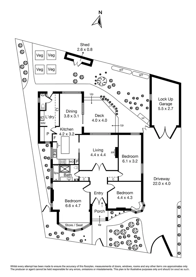 Floorplan of Homely house listing, 5 Maryville Street, Ripponlea VIC 3185