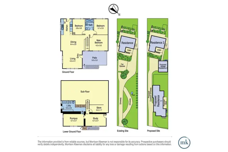 Floorplan of Homely house listing, 32 Kirwana Grove, Montmorency VIC 3094