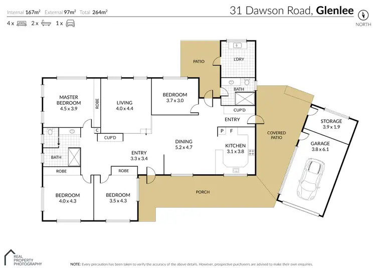 Floorplan of Homely house listing, 31 Dawson Road, Glenlee QLD 4711