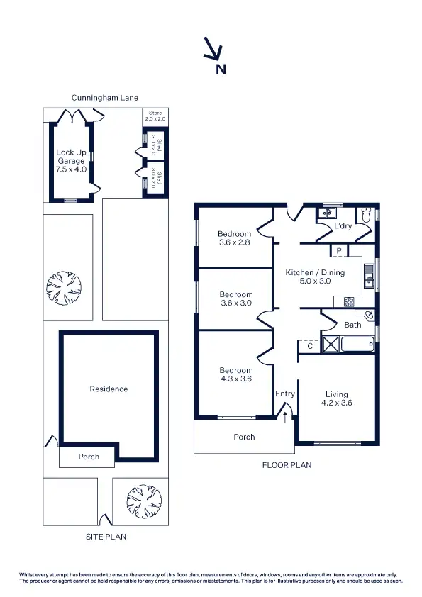 Floorplan of Homely house listing, 99 Newcastle Street, Newport VIC 3015