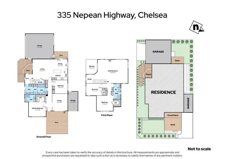 Floorplan of Homely house listing, 335 Nepean Highway, Chelsea VIC 3196