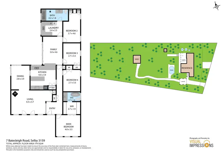 Floorplan of Homely house listing, 7 Batesleigh Road, Selby VIC 3159