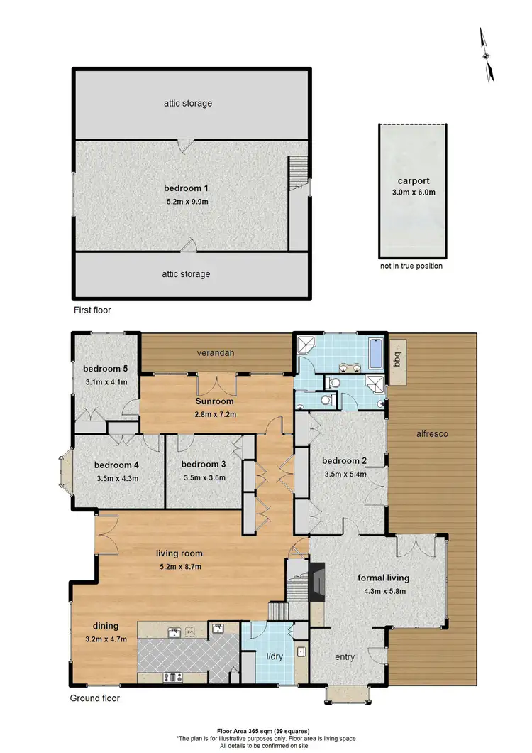Floorplan of Homely house listing, 19 Owen Street, Kallista VIC 3791