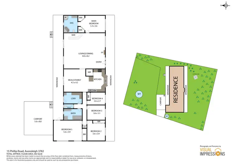 Floorplan of Homely house listing, 15 Phillip Road, Avonsleigh VIC 3782