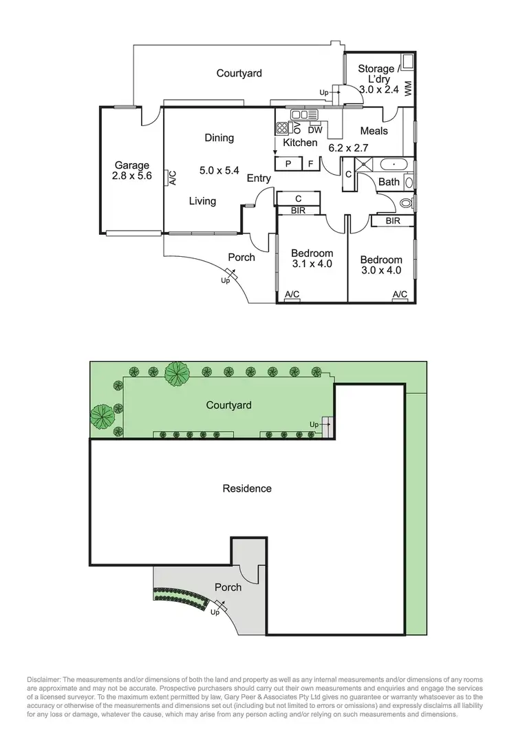Floorplan of Homely villa listing, 4/11-13 Oswald Street, Elsternwick VIC 3185