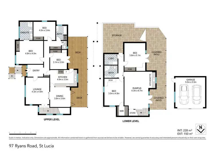 Floorplan of Homely house listing, 97 Ryans Road, St Lucia QLD 4067