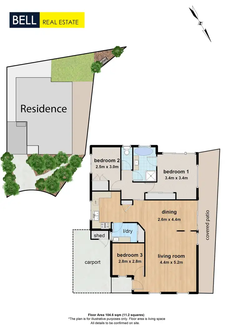 Floorplan of Homely house listing, 2/3 Mather Close, Croydon VIC 3136