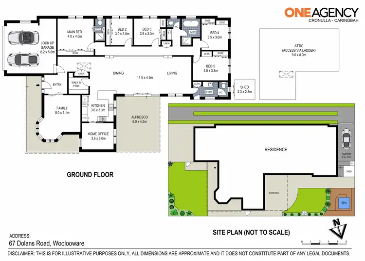Floorplan of Homely house listing, 67 Dolans Road, Woolooware NSW 2230