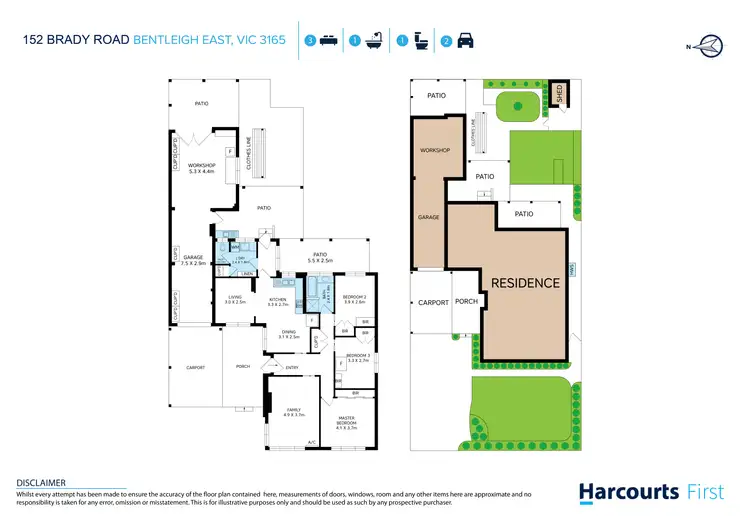 Floorplan of Homely house listing, 152 Brady Road, Bentleigh East VIC 3165