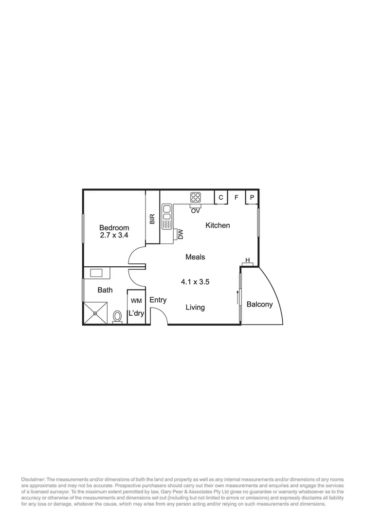 Floorplan of Homely apartment listing, 16/5 Warley Road, Malvern East VIC 3145