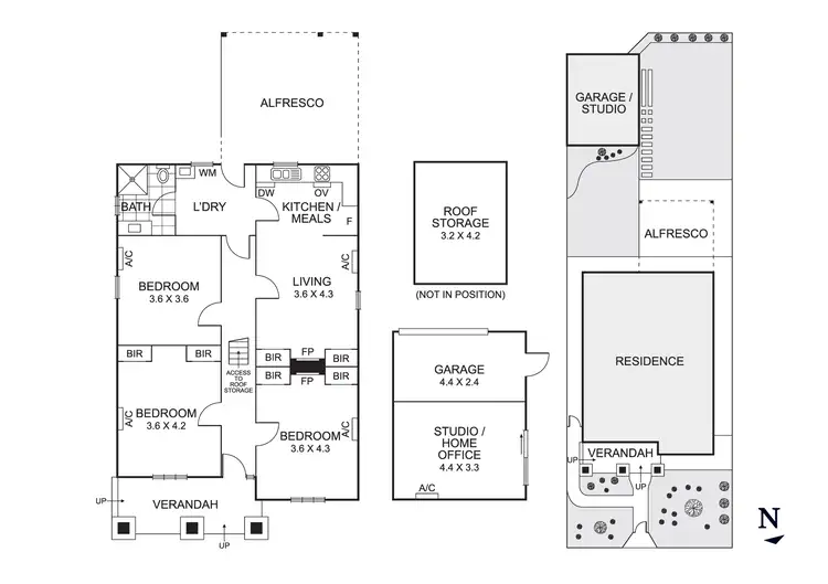 Floorplan of Homely house listing, 8 Walsh Street, Coburg VIC 3058