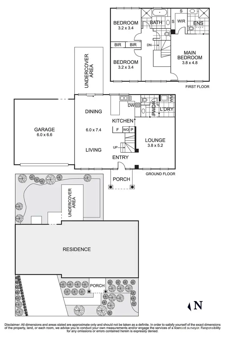 Floorplan of Homely house listing, 2 The Elms, Donvale VIC 3111