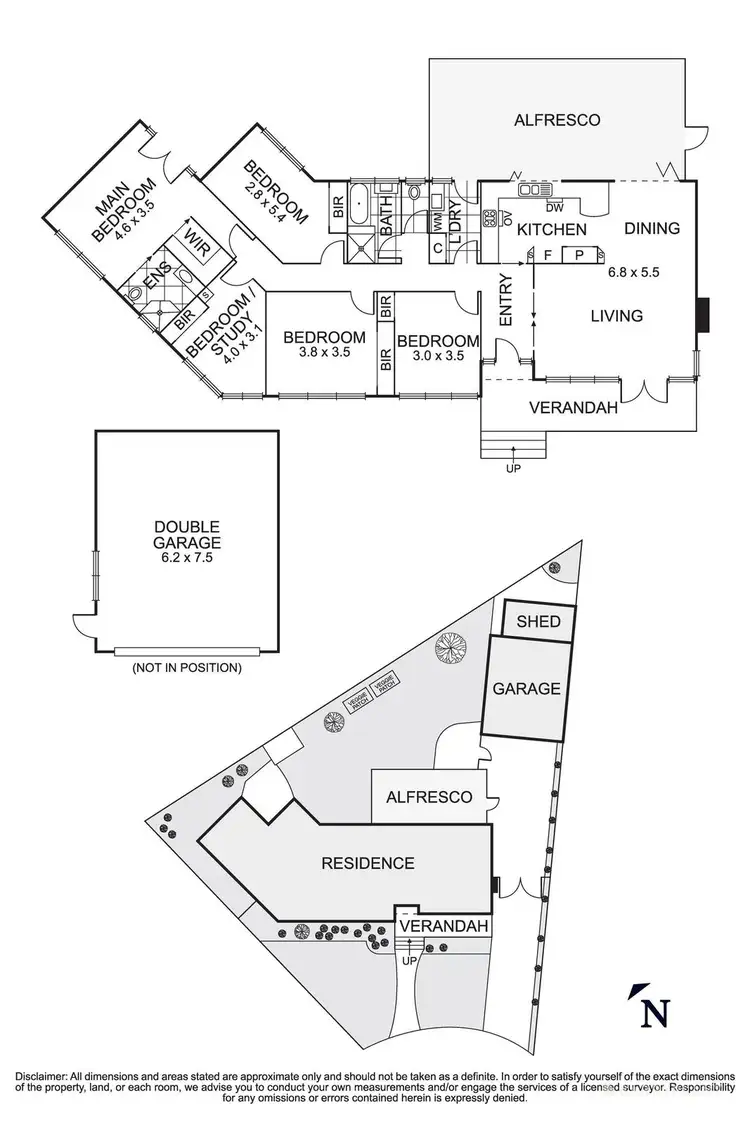 Floorplan of Homely house listing, 4 Leon Court, Donvale VIC 3111