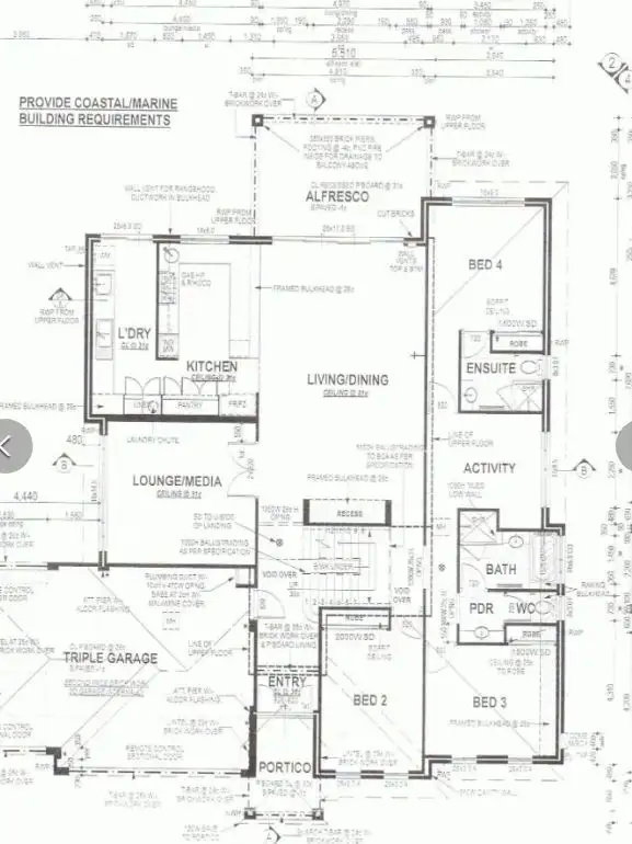 Floorplan of Homely house listing, 6 Eva Fairway, Dalyellup WA 6230