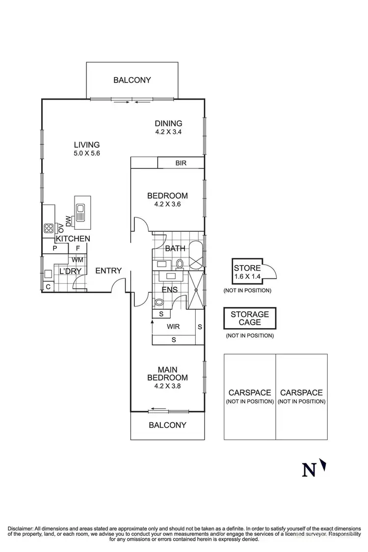 Floorplan of Homely apartment listing, 11/231 High Street, Templestowe Lower VIC 3107