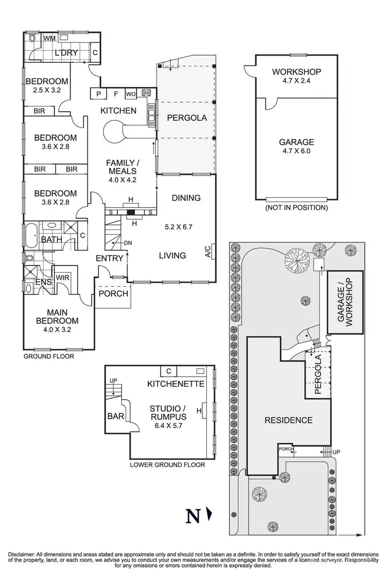 Floorplan of Homely house listing, 34 Sheahans Road, Bulleen VIC 3105