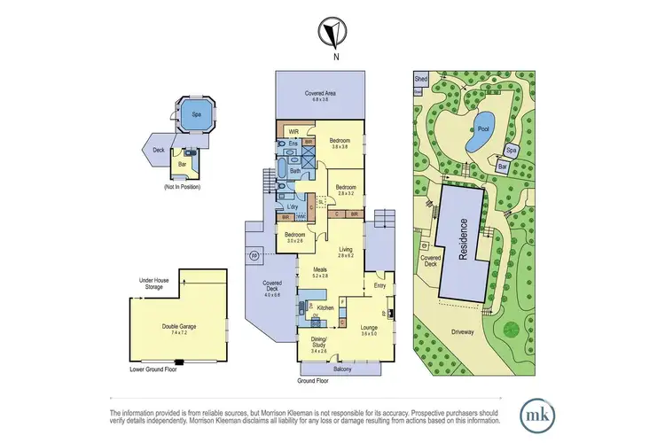 Floorplan of Homely house listing, 18 Flint Street, Eltham VIC 3095