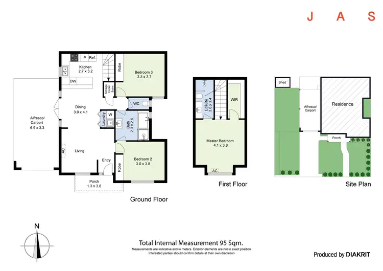 Floorplan of Homely townhouse listing, 1/144 Woods Street, Newport VIC 3015