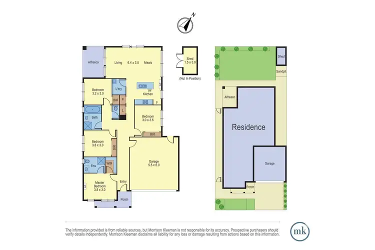 Floorplan of Homely house listing, 22 Recoil Drive, Doreen VIC 3754