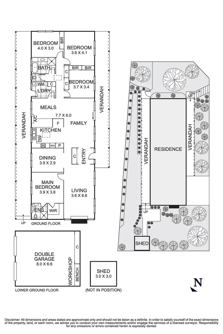 Floorplan of Homely house listing, 1 Athenry Terrace, Templestowe VIC 3106