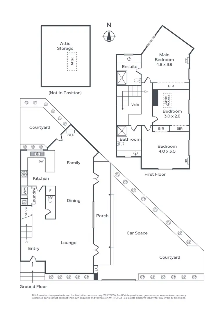 Floorplan of Homely house listing, 54 St Vincent Street, Albert Park VIC 3206