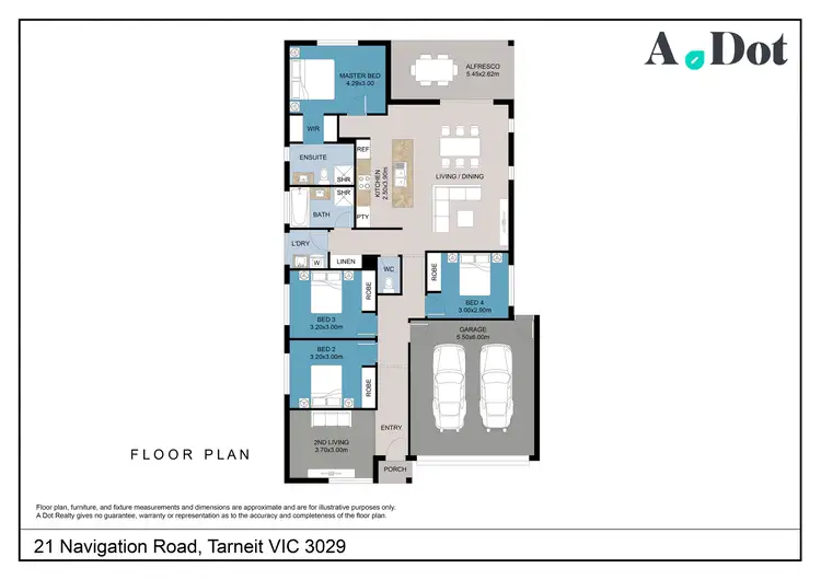 Floorplan of Homely house listing, 21 Navigation Road, Tarneit VIC 3029