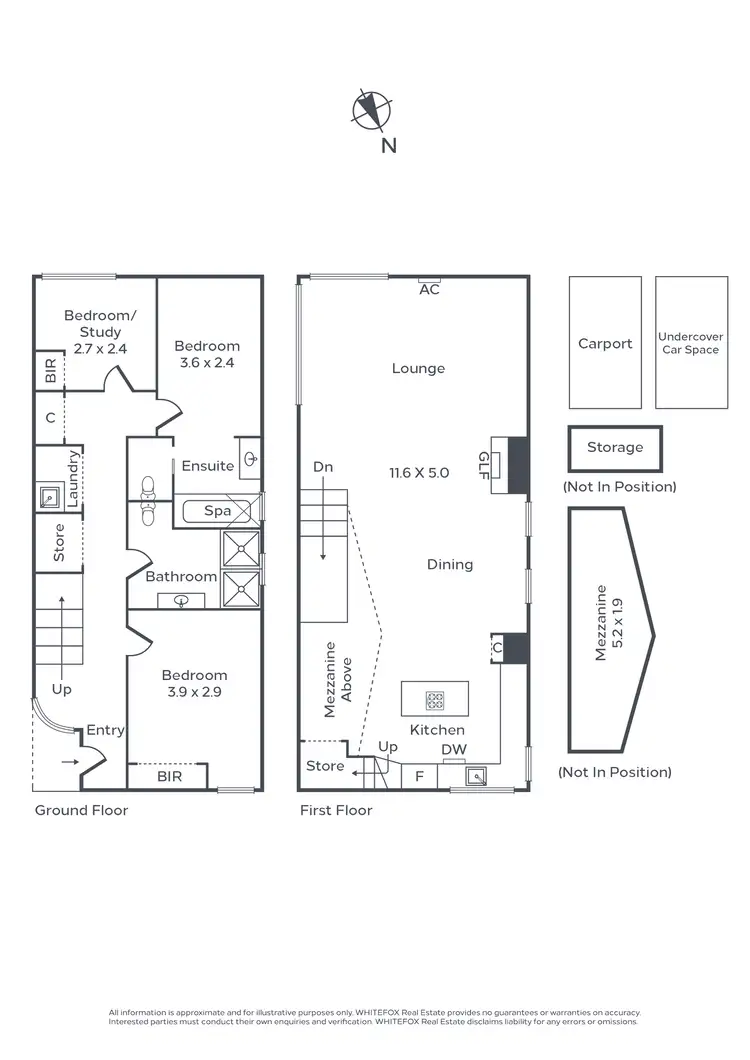 Floorplan of Homely townhouse listing, 55/15 Beach Street, Port Melbourne VIC 3207