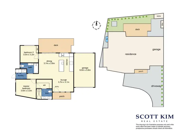 Floorplan of Homely unit listing, 2/33 Mackie Road, Mulgrave VIC 3170