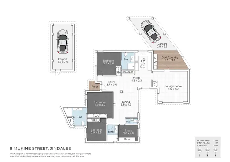 Floorplan of Homely house listing, 8 Mukine Street, Jindalee QLD 4074