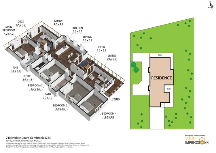 Floorplan of Homely house listing, 2 Belvedere Court, Gembrook VIC 3783