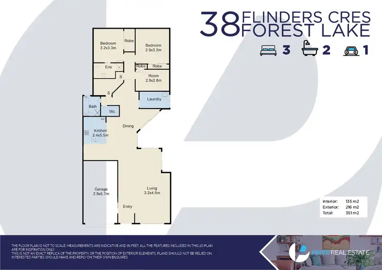 Floorplan of Homely house listing, 38 Flinders Crescent, Forest Lake QLD 4078