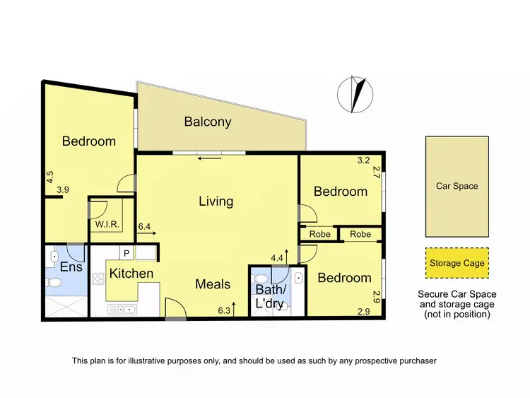 Floorplan of Homely apartment listing, 22/123 Main Road, Lower Plenty VIC 3093