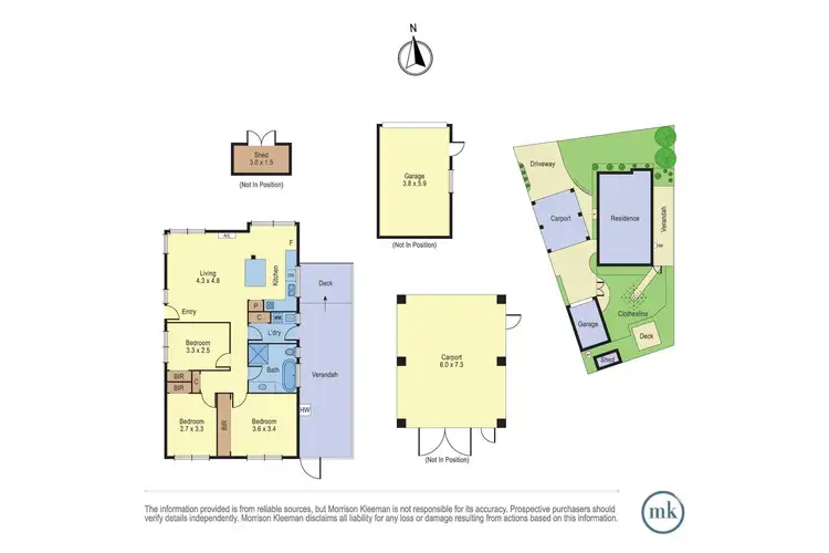 Floorplan of Homely house listing, 20 Dransfield Way, Epping VIC 3076
