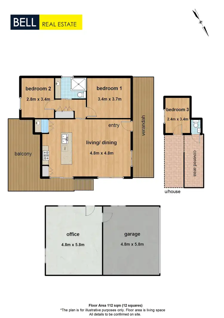 Floorplan of Homely house listing, 6 Gully Crescent, Belgrave VIC 3160