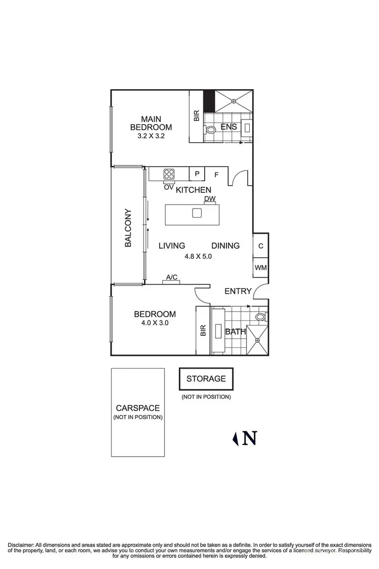 Floorplan of Homely apartment listing, 105/1377 Burke Road, Kew East VIC 3102