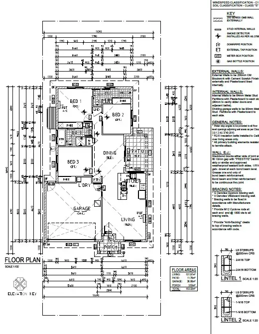 Floorplan of Homely house listing, 3 Deck Circuit, Trinity Beach QLD 4879